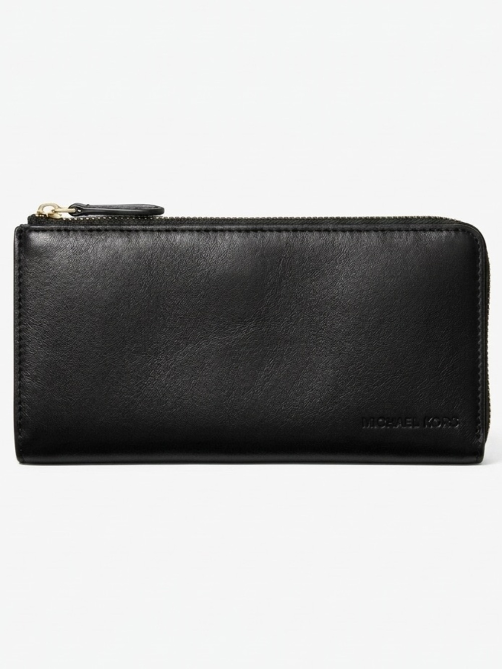 Coach Black Pebbled Leather w/ Removable Checkbook Wallet 2Fer - Picture 3 of 13
